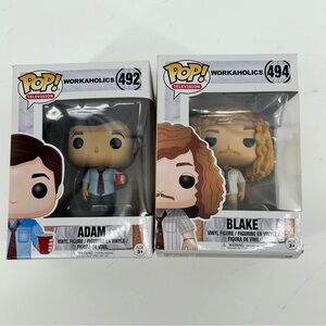 Funko POP! Workaholics Adam 492 Blake 494 Lot Of 2 NEW